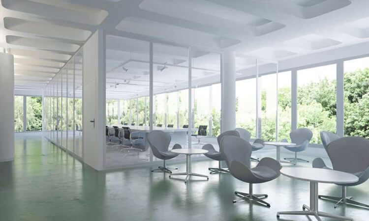 Glass Partition Office » Vision Art Aluminium