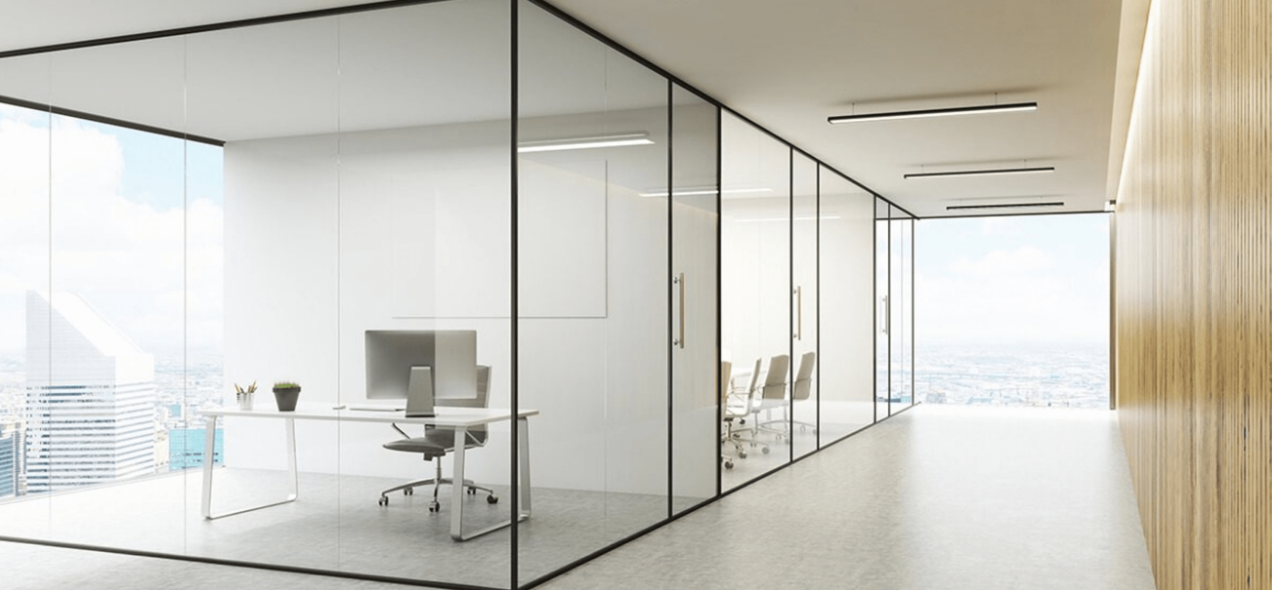 premium handles office glass