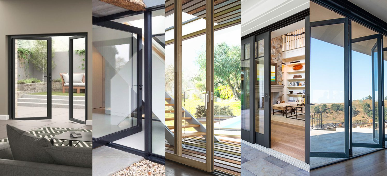 aluminum door types