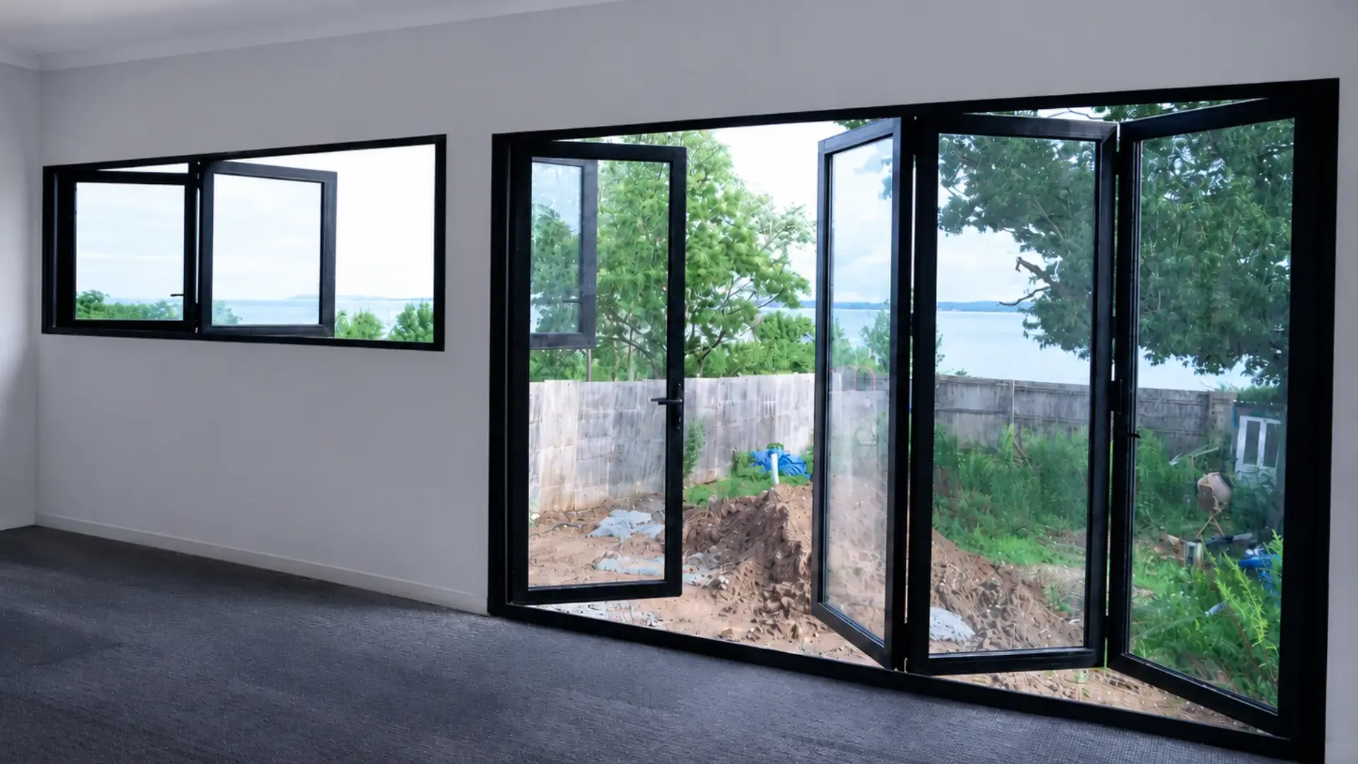 Custom bi-fold doors in Staten Island NY by Vision Art Aluminium