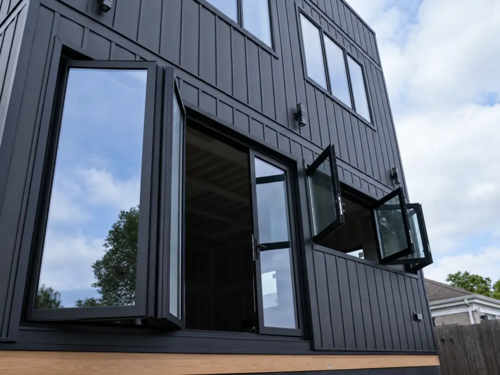 Custom 12′ × 8′ Bi-Fold Door and 12′ × 4′ Bi-Fold Kitchen Window Installation in Staten Island, NY