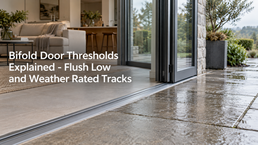 Bifold Door Thresholds Explained – Flush Low and Weather Rated Tracks