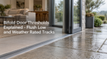 Bifold Door Thresholds Explained – Flush Low and Weather Rated Tracks