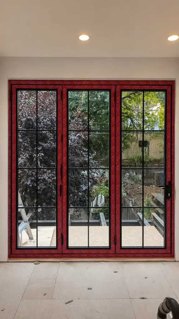 Broken Bi Folding Door Installation Brooklyn New York