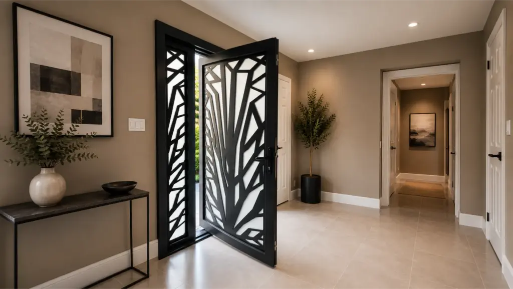 Custom Thermally Broken Aluminum Pivot Entry Door – Montville, NJ