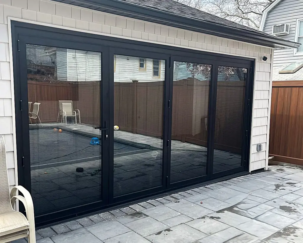 Custom Bifold Doors Staten Island NY – Poolside Cabana Transformation