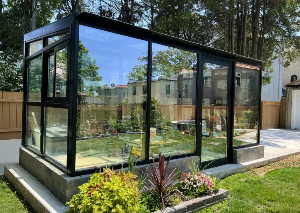 Modern Freestanding Sunroom Installation in Great Neck, NY