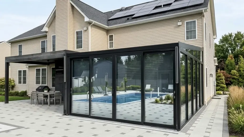 Custom Four-Season Panoramic Sunroom Installation in Monroe, NJ