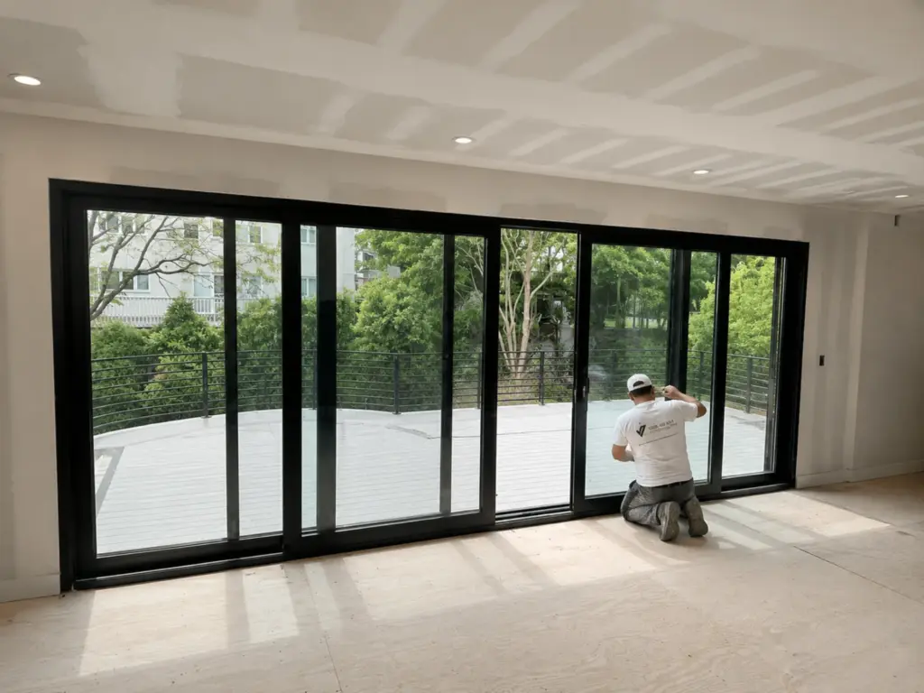 Panoramic Sliding Glass Door Installation in Englewood NJ