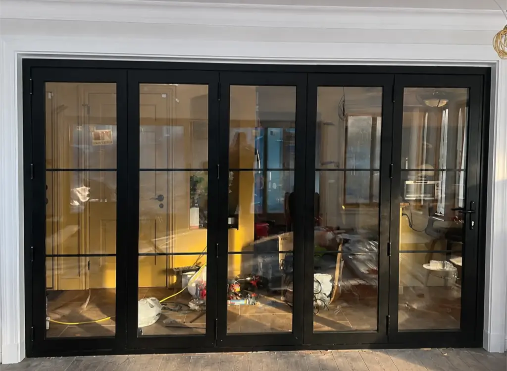 Custom Aluminum Bifold Door Installation – Saddle River, NJ