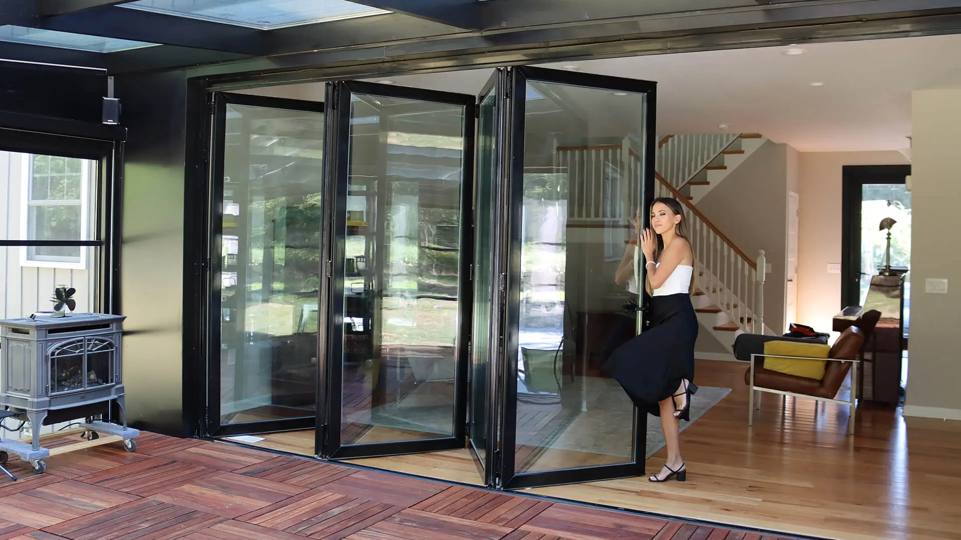 about us bi folding door