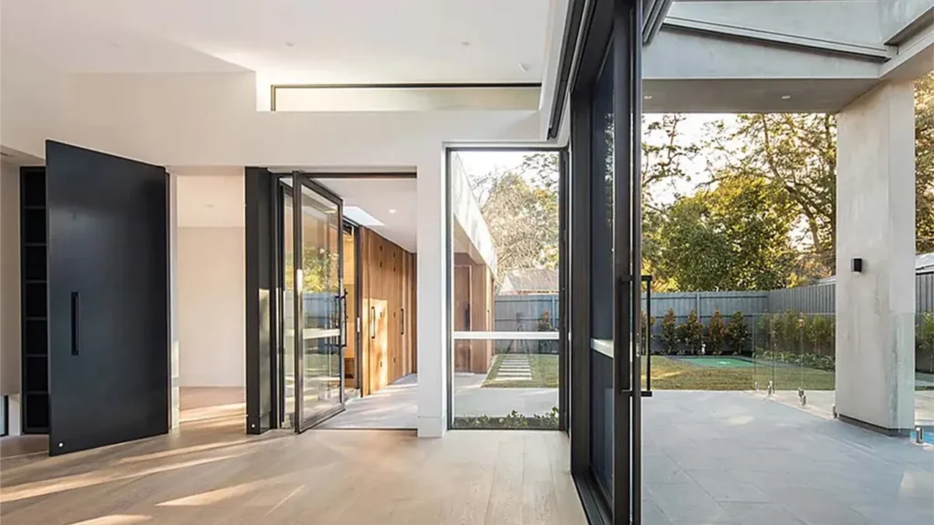 The Ultimate Aluminium Pivot Door System by Reynaers Aluminium