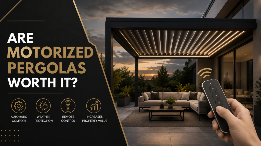 Are Motorized Pergolas Worth It?