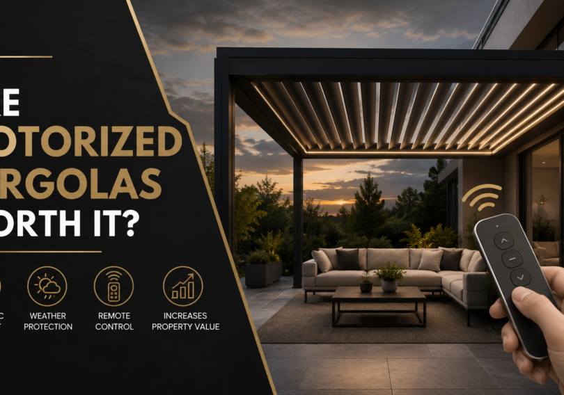 Are Motorized Pergolas Worth It?