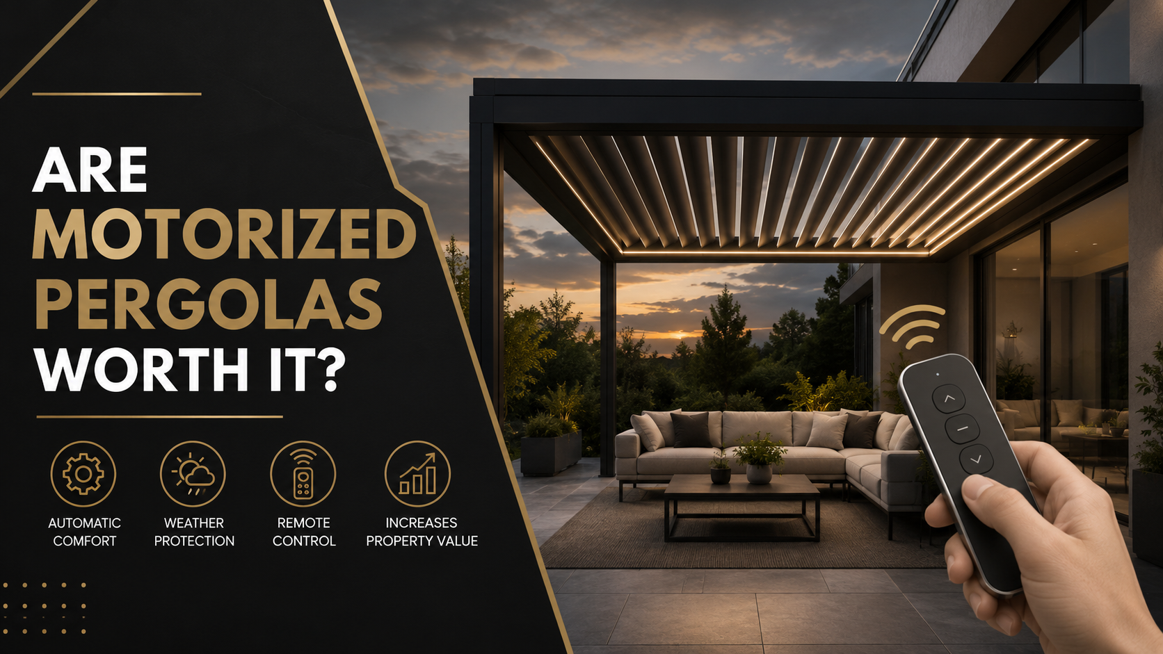Are Motorized Pergolas Worth It?