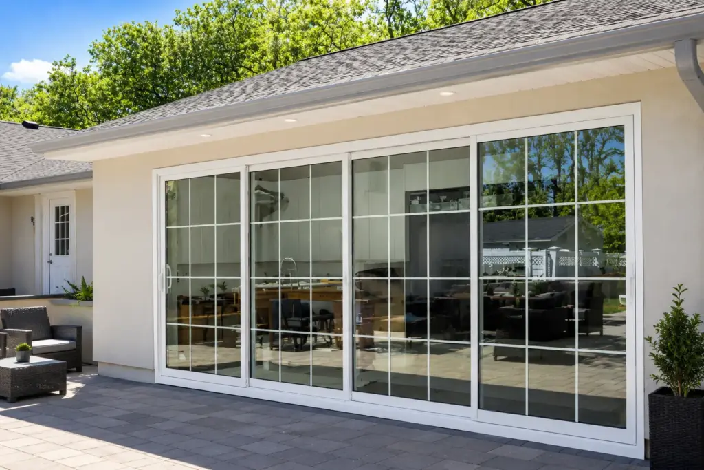 20′ x 8′ Custom Panoramic Sliding Door Installation – Belmar, NJ
