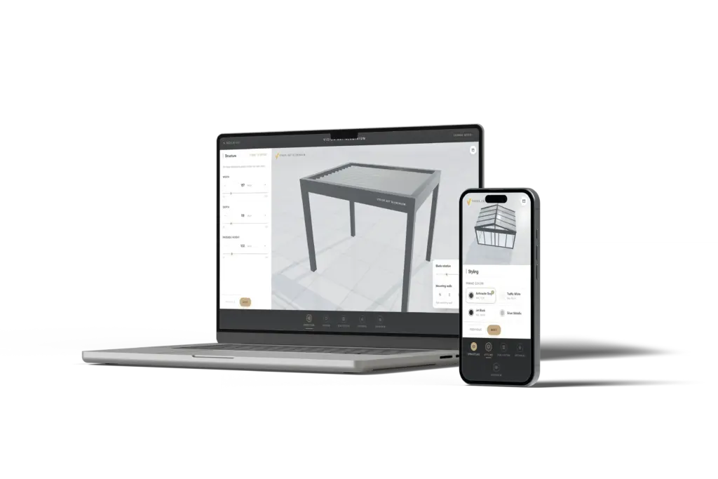 Vision Art Aluminium 3D Configurator