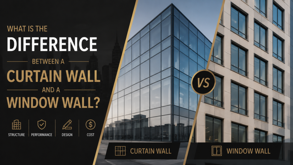 What Is the Difference Between a Curtain Wall and a Window Wall?