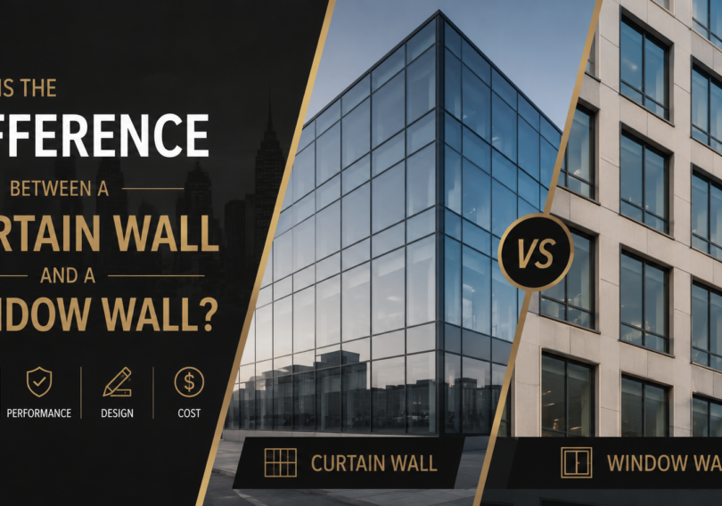 What Is the Difference Between a Curtain Wall and a Window Wall?