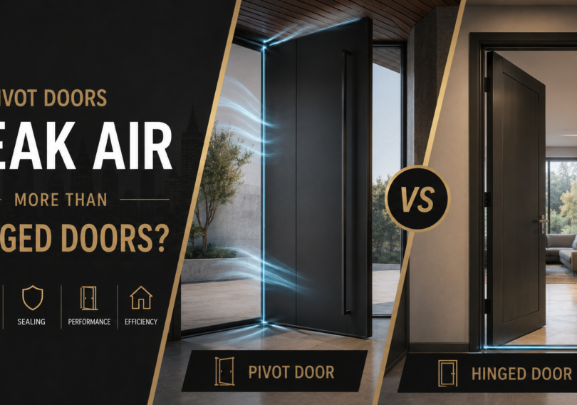 Do Pivot Doors Leak Air More Than Hinged Doors