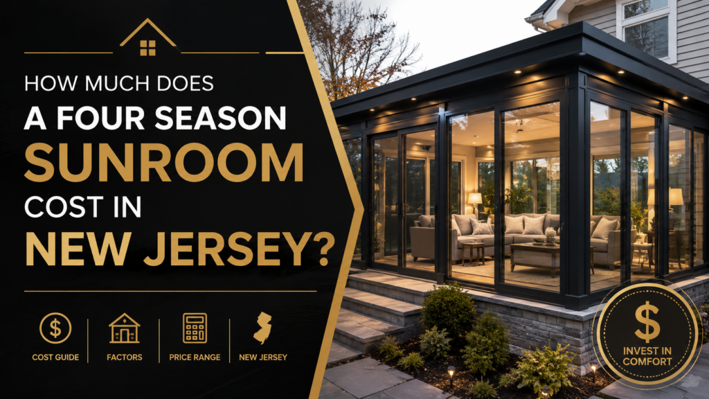How Much Does a Four Season Sunroom Cost in New Jersey?