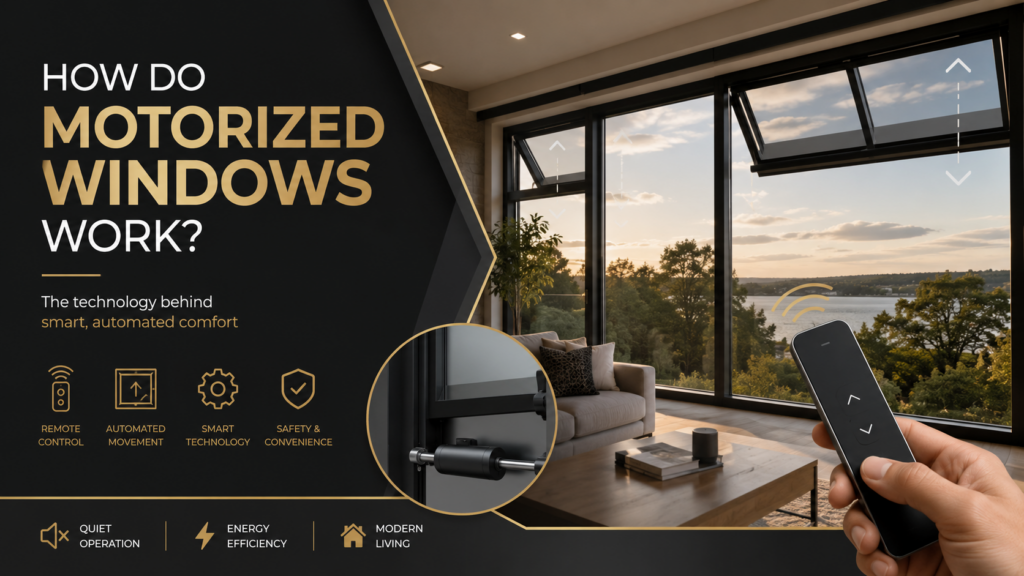 How Do Motorized Windows Work?