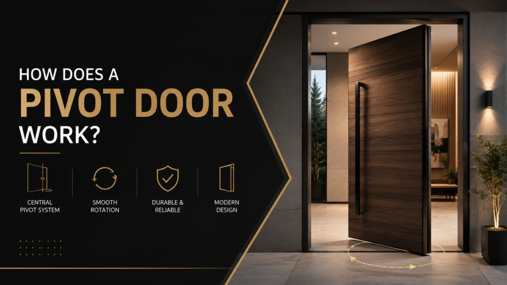 How Does a Pivot Door Work?