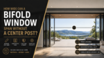 How Wide Can a Bifold Window Span Without a Center Post