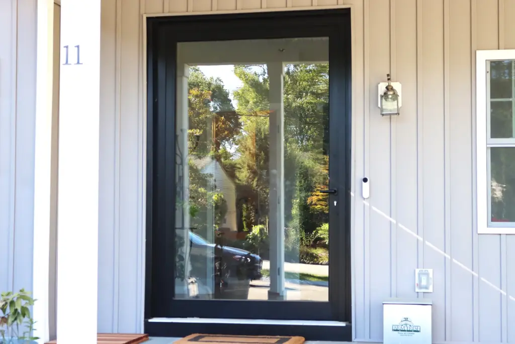 Custom 52″ x 96″ Modern Pivot Door Installation – Montvale, NJ
