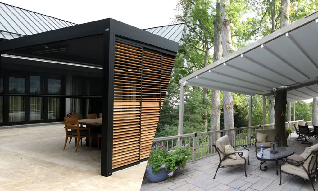 Retractable Pergola vs. Aluminum Louver Pergola: Which Outdoor System Is Better for Four-Season Living?