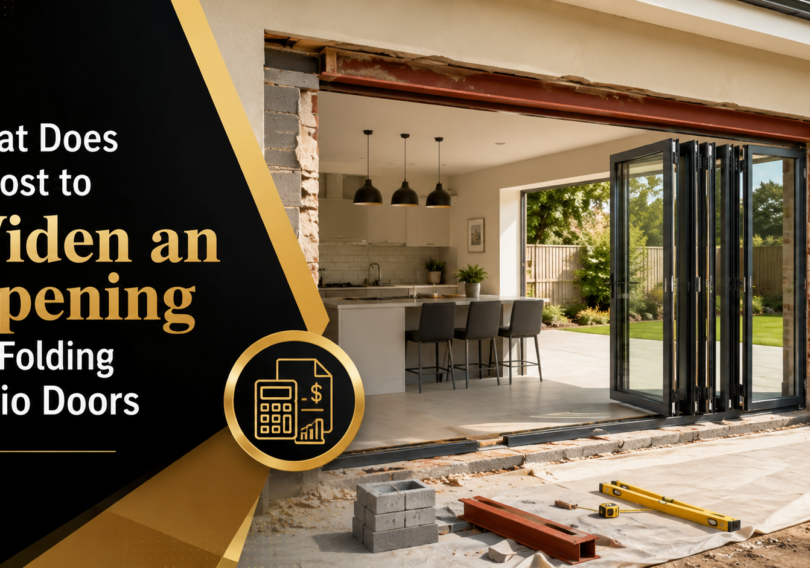 What Does It Cost to Widen an Opening for Folding Patio Doors